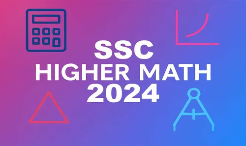 এসএসসি উচ্চতর গণিত সকল বোর্ড প্রশ্ন ২০২৪ | SSC All Board Higher Math Question 2024